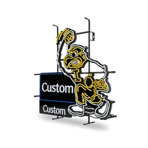 Decoration Wall Hanging Front Logo Signage Board Custom Acrylic 3D LED Letter Neon Light Electronic Sign Premium Sign