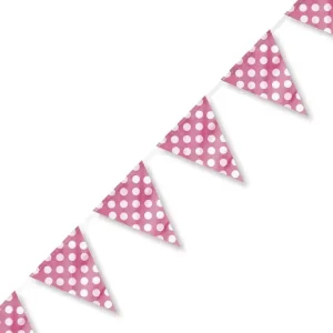 Decorative Promotional Advertising Polyester Fabric Printed Triangle Pennant String Bunting Flag
