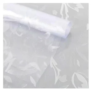 Decorative Pvc Frosted Film for Glass Window Retro European Church Art Glass Film for Window door windows and Glasses
