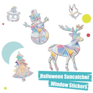 Decorative Pvc Window Stickers Static Glass Stickers
