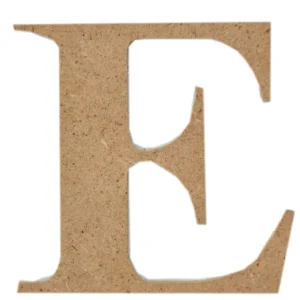 Decorative Wooden Letters 3D Letter MDF Frame Alphabet Letters