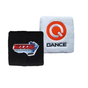 Design Comfortable Cotton Wrist Custom Sweatbands