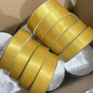Designer Luxury 1 1/2 Satin Ribbon Flower Roll Award Ribbons Double Faced 100% Polyester Satin Ribbon