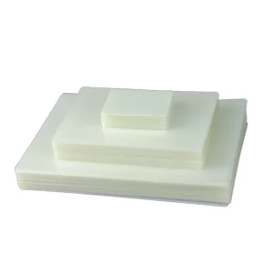 Different Size Different Thickness Transparent White Hot Laminating Film for Photo File Report