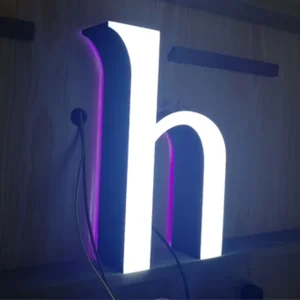Different Style Led Letter Acrylic Alphabet 3d Led Channel Letter Sign