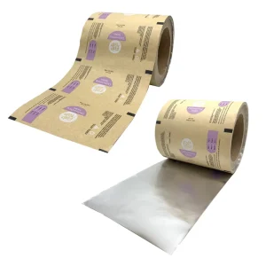 Digital Printed Automatic Packing Plastic Aluminum Foil Laminated Heat Sealed Flexible Food Packaging Roll for Croutons