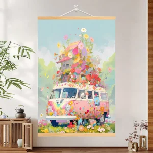 Digital Printing Custom Advertising Posters A0 A1 A3 A4 Sizes Polyester Fabric Canvas Vinyl Lightweight Portable Eco-Friendly