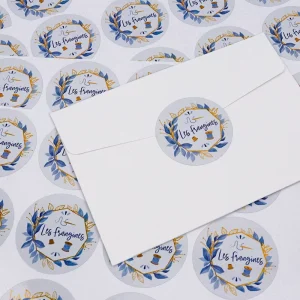 Digital Printing Custom Logo Label Roll Stickers Gold Foil Silver Waterproof Clear Adhesive Vinyl Packaging Labels