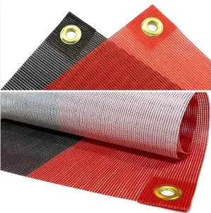 Digital Printing Custom Made Logo Sports Event Advertising Banner Large Size Vinyl Mesh Banner with Grommets for Events
