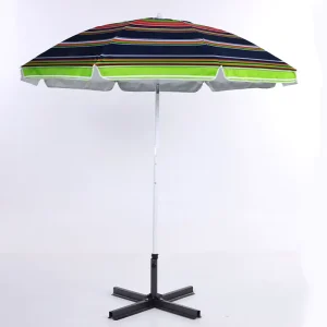 Digital Printing Long handled Steel Outdoor Beach Umbrella with Large Sunscreen Sunshade Advertising Promotion