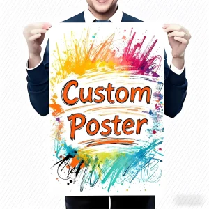 Digital Printing Poster A0 A1 A3 A4 Size Outdoor Advertising Wall Artwork Posters Printing Service Art Printing Poster
