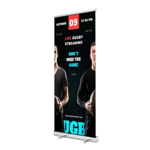 Direct Sale Customized Advertising Stand Roll up Banner Retractable Pull up Banner