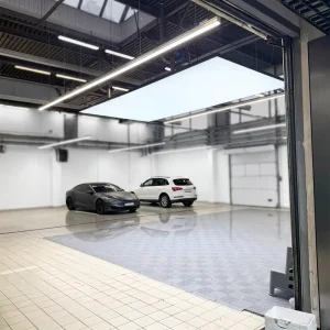 Direct Sales Modern Garage Working Film Light Solf Film Led Light Muti Sized Led Ceiling Garage Lights for Gym Sports