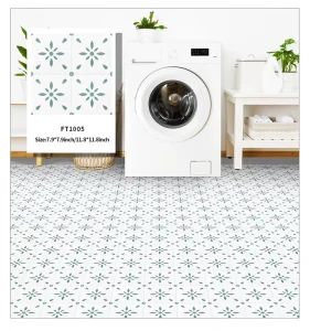 Display Floor Sticker Waterproof Bathroom and Kitchen Anti slip Floor Tiles Diy