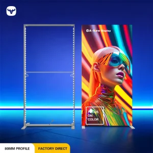 Display Light Box Display Box Fabric Tension Frame Stand Espositore Panneau D’affichage Caixa De Luz Light Box