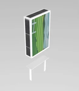 Display Light Box Exhibition Booth Ultra Thin Light Box Solar Billboard