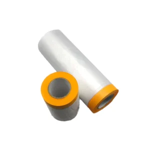 Disposable PE Masking Film for Home Decoration Soft Hardness with Electrostatic Adsorption Protective Furniture Cover Packaging