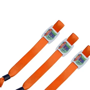 Disposable RFID Identification Polyester Fabric Bracelet Wristband Meeting Sign in Admission Ticket
