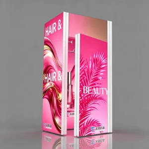 Divider Room Trade Show Equipment Tension Fabric Aluminium Profile Exhibit Exhibition Booth