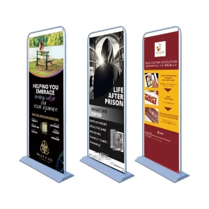 Door Type Frame Display Stand Water Base Outdoor Banner Stand Portable Door Shape Pvc Banner Display Stand