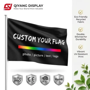 Double Sided 3X5 Flag Large Outdoor Custom Flag Customizable Size and Print Your Own Flag
