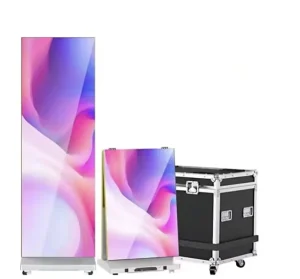 Double Sided Advertising LED Display Poster High Brightness for Lobby Elevator Advertising