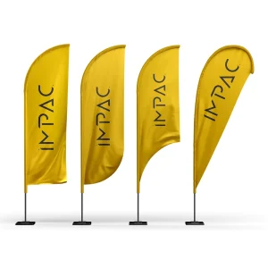 Double Sided Custom Advertising Feather Flag Set Barber Shop Beach Teardrop Flag with Fiberglass Pole & Base Stand