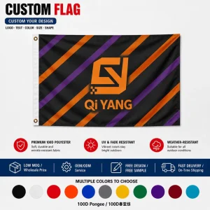 Double Sided Custom Flag 2×3 Ft For Outdoors Two Side Flags Logo Picture Photo Text Banners 2 X 3 Ft
