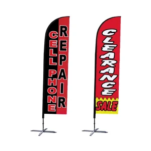 Double Sided Digital Print Wind Flying Customized Beach Flag With Pole Kit Advertising Feather Flag Teardrop Flag