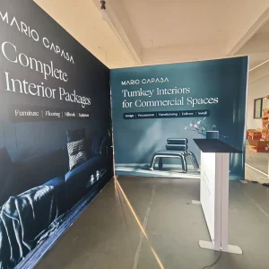 Double Sided Fabric SEG Light Box Aluminum Profile Frame