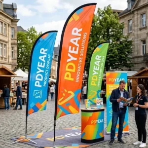 Double Sided Printing Teardrop Flag Price Waterproof Flying Banner With Base Stand for Beach Business Sport Events