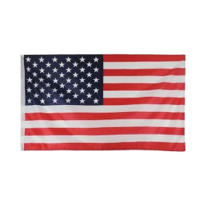 Double Stitched Vivid Color American Flag Banner Printing the Usa Flag