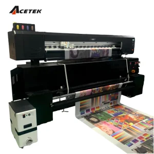 Double Xp600 I3200 Printhead Digital Banner Sublimation Flag Direct Printer Flag Printer Printing Machine