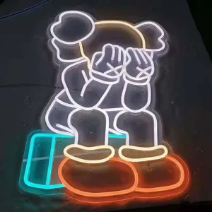 Drop Shipping Neon Signs Neon Light Signs for Room kaws Neon Signage for Indoor and Outdoor Decoration