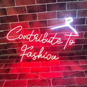 Drop Shipping Wall mounted Personalized Wedding Fashion Custom Flexible Acrylic LED Neon Sign Letters for Advertising Companies