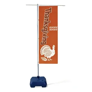 Durable 3m Flag Pole with Waterproof Base and Adjustable Height for High Visibility Branding