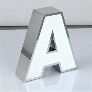 Durable Acrylic LED Illuminated Channel Letters Billboard IP65 Weather Resistant Customizable Size Color for Store Front Office