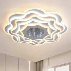 Durable Elegant Soft Simple Warm Romantic Hotel Lobby LED Ceiling Light Living Room Bedroom Ceiling Lights