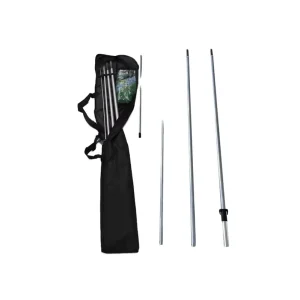 Durable Fiberglass Feather Flag Pole Kit for Outdoor Advertising