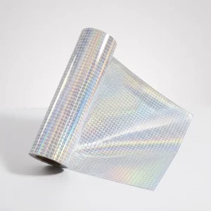 Durable Protective Layer Optical Texture Effect Holographic Lamination Film Foil Rolls for Cosmetic Packaging