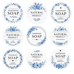 Durable Self Adhesive Custom Logo Labels Waterproof Tearproof UV Protected Vinyl Stickers for Brand Packaging