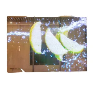 Durable Stable Glass Film Transparent Super Slim Self Adhesive Screen Display for Promoting Brand Advertisements on Escalators