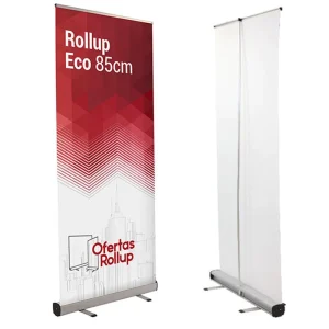 Durable Steel Roll up Banner 120x200cm Heavy Weight Pop Retractable Banner