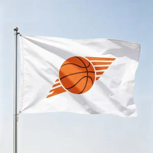 Durable Thick Polyester Custom Flag Custom Words Brand Logo Large Outdoor Flag for Street Road Guide
