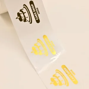 Durable Waterproof Oil Proof Glossy Eco Friendly BOPP Vinyl Adhesive Sticker Label Die Cut Custom Shapes UV Resistant LABEL