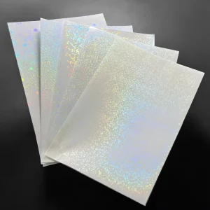 Dust and Stain Resistant Smooth Lamination High Transparency Holographic Cold Lamination Film