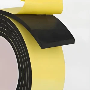 EVA Anti Slip Silent Sealing Strip Single Sided Sponge Tape for Door Windows Anti Collision Soundproof Foam Adhesive Sticker