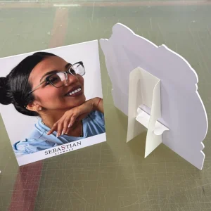 Easel Back A5 PVC Foam Board High Resolution Waterproof UV Protection Matte Surface Advertising Board Recyclable Digital 3mm