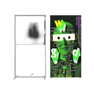 Easy Fabric Replacement Light Box Replaceable Stretch SEG Fabric Graphic LED Lightbox for Mall Kiosk & Boutique Shop