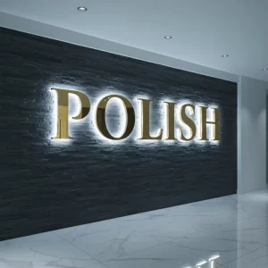 Easy Installation Outdoor Backlit Signs Even Backlight High Brightness Warm Cool Full Color Light Commercial Street Signage